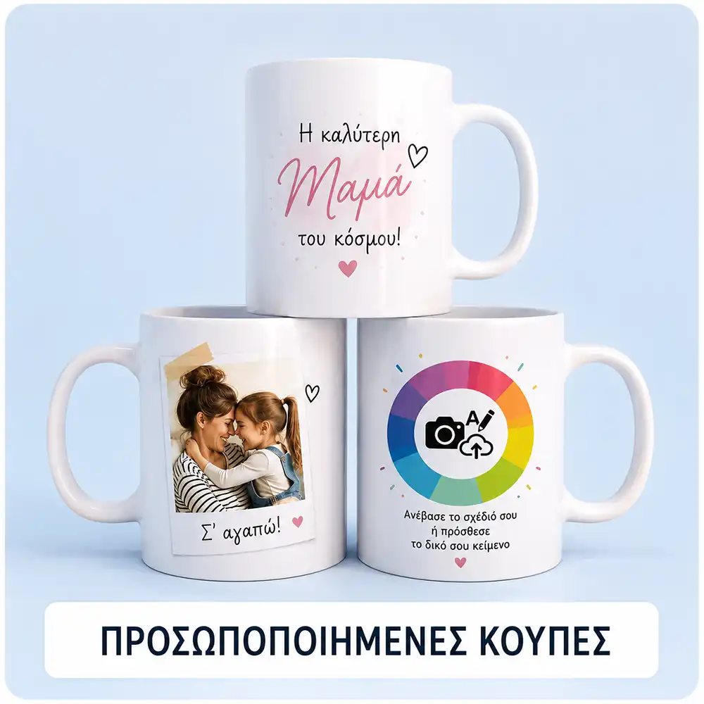 Προσωποποιημένες κούπες